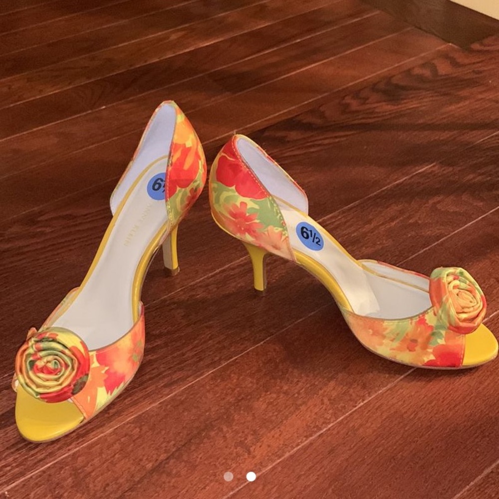 Floral heels